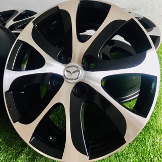 แม็กแท้ MAZDA 2 ขอบ 15 15* 6 4รู100  สเปคแท้ตรงรุ่นจากโรงงาน100% แม็กแท้ mazda  ขอบ 15  (ราคาต่อ 4 ล้อ)