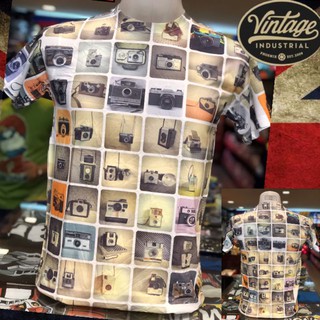 ส่งฟรี!!!เสื้อยืด พิมพ์ลายแนววินเทจ by pop vintage