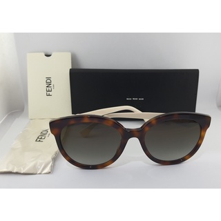 แว่นตา FENDI WOMENS FF0268/S 086FQ 56/20 145 HAVANA พร้อมกล่อง (ใหม่)