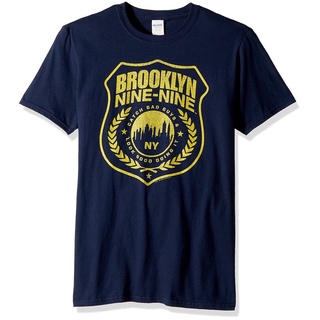 ขายดี! [พร้อมส่ง] เสื้อยืดแขนสั้นลําลอง ผ้าฝ้าย 100% พิมพ์ลาย American Brooklyn Nine Badge พลัสไซซ์ ของขวัญวันเกิด