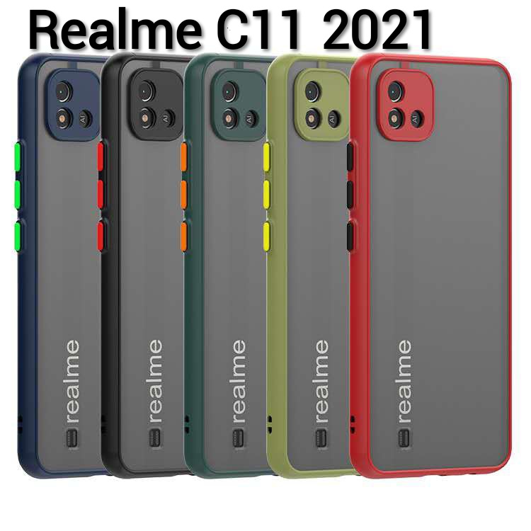 Realme C11 2021(พร้​อมส่งในไทย)เคสขอบนิ่มหลังแข็งขุ่นคลุมกล้องRealme C21Y/Realme C11 2021/Realme C21/Realme C20