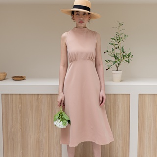 MIST OF RAIN - Marron dress (Pre order)