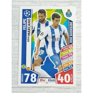 MATCH ATTAX UEFA 2017/18 FC PORTO (จำหน่ายแยกใบ)