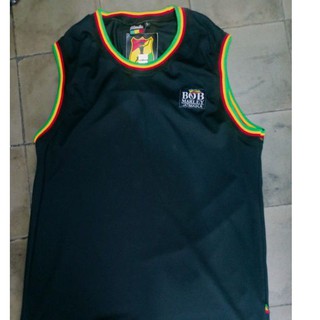 เสื้อกล้าม rasta bob marley tanktop reggae Beach