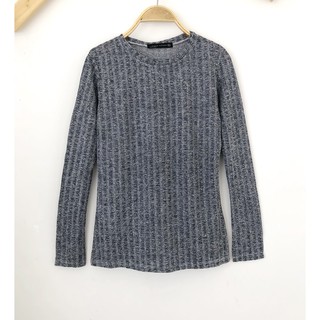 2160 ป้ายzara-womanเสื้อknitถักผ้าลายในตัวเนื้อดี/อก32ยืดถึง35