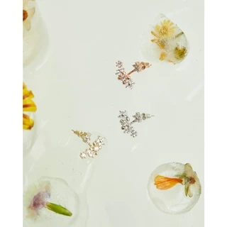 Julys - dahlia earrings