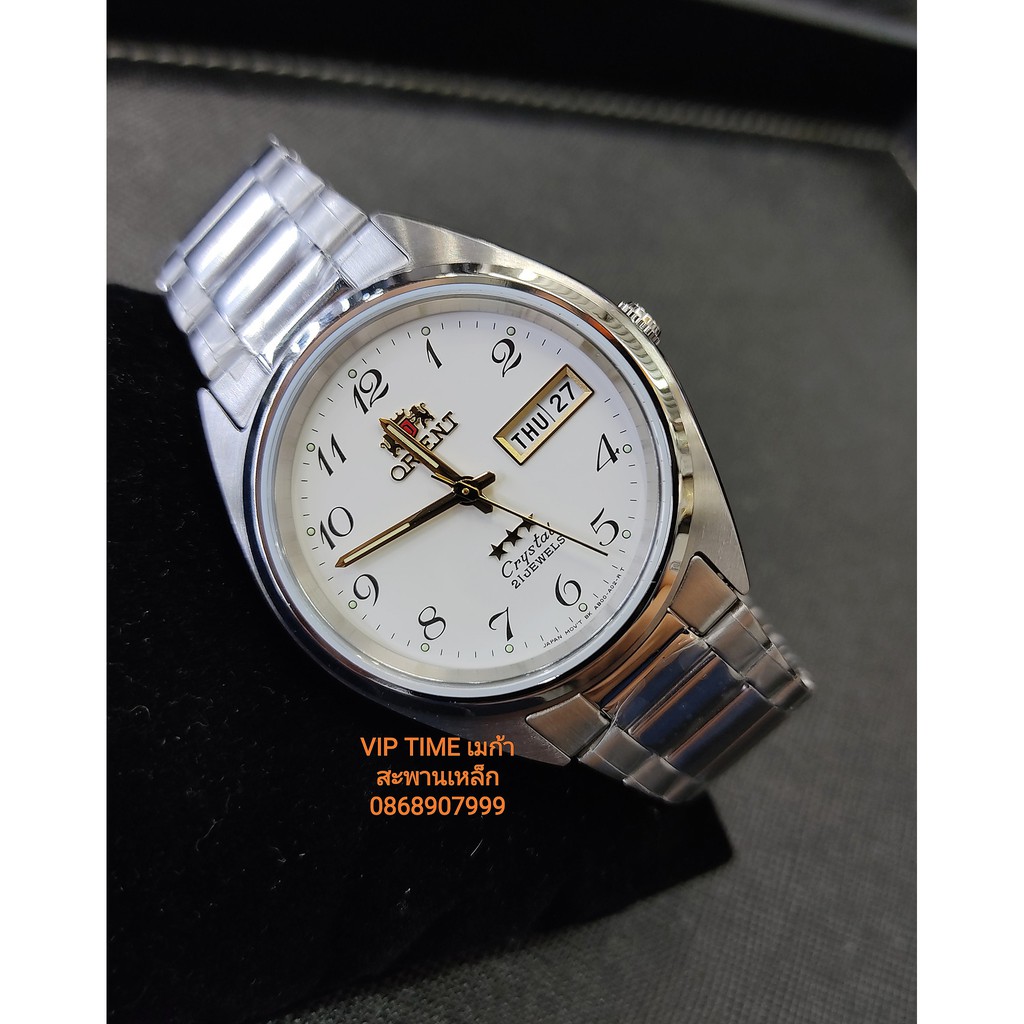 นาฬิกาผู้ชาย Orient Three Star Automatic AB00003W รับประกันศูนย์บ.สหกรุงทอง 1 ปี