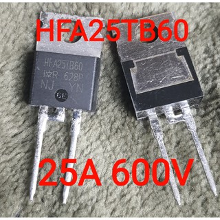 HFA25TB60 ไดโอด Ultrafast Soft Recovery Diode, 25 A 600V 1ชิ้น