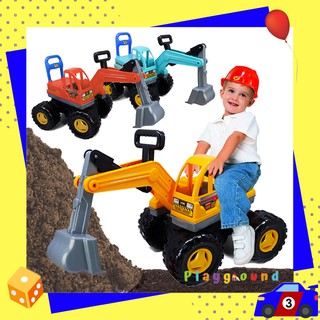 แหล่งขายและราคารถเด็กนั่ง รถตักดิน คันใหญ่ รถแมคโคร Big Size Toy Excavator 9938อาจถูกใจคุณ