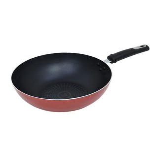 Diamond chef กระทะอลูมิเนียม เคลือบ non-stick ก้นลึก ขนาด 32 cm.  กระทะ กระทะด้าม อลูมิเนียม wok pan