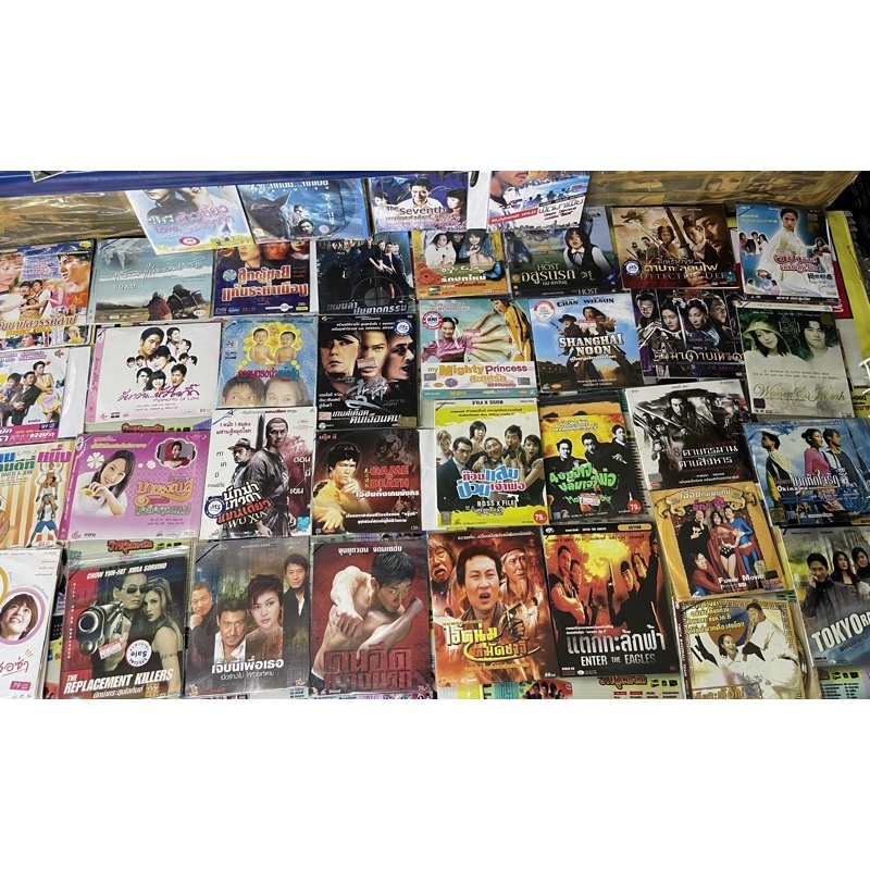 Vcd หนัง จีน เกาหลี ญี่ปุ่น หลิวเต๋อหัว บรู๊ซ ลี โจวซิงฉือ โจวเหวินฟะ ชินมินอา rose cvd jackie Chan 