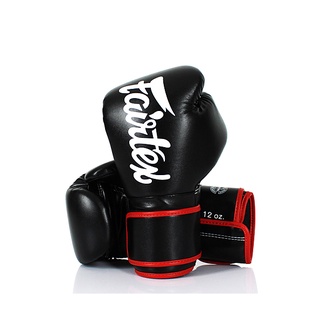 Fairtex BGV14 Black นวมมวยไทย Microfiber