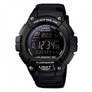 Casio Standard นาฬิกาข้อมือ รุ่น Solar Power W-S220-1B - Black