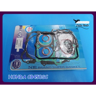 HONDA CB450SC year 1982-1986 ENGINE GASKET COMPLETE SET "NON ASBESTOS" ISO 9001 // ปะเก็นเครื่อง ชุดใหญ่ ไม่มีแร่ใยหิน