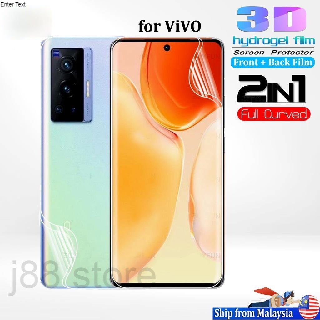 Vivo X70 Pro Plus / X70 Pro / X70 Hydrogel ปกป้องหน้าจอ Matte Clear Antiblueray ด้านหน้าด้านหลัง