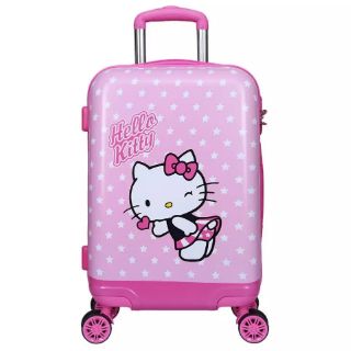 Pre order กระเป๋าเดินทางคิตตี้น่ารัก hellokitty (pink)