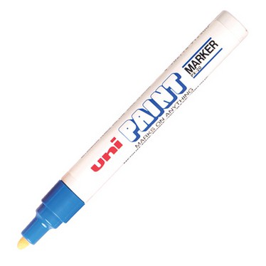 ปากกาเพ้นท์ [UNI PAINT] PX-20 2.2-2.8 มม. ฟ้า
