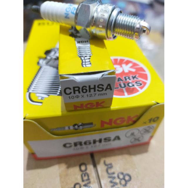 CR6HSA MIO J / MIO SOUL / MIO M3 INJECTION TYPE SPECIAL สําหรับ INJECTION MOTORCYCLES SHORT SPARK PL