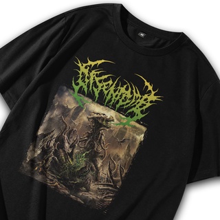 เสื้อยืดโอเวอร์ไซส์เสื้อยืดวง Disentomb / เสื้อยืดวงดนตรี / เสื้อยืดวง / เพลงพังก์ร็อค โอเวอร์ไซซ์ เสื้อวินเทจ เพลง เด็ก