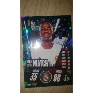 Match Attax 20/21 Man of The Match Vinicius