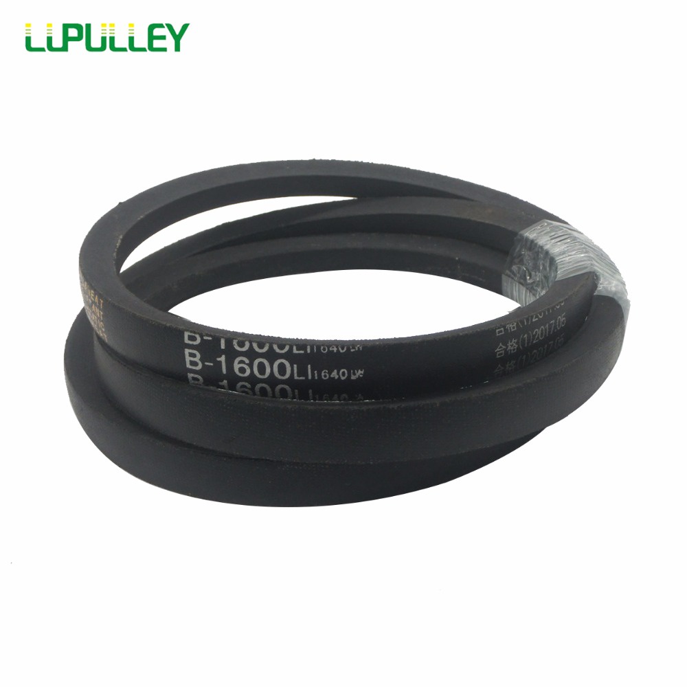 LUPULLEY V Belt B Type Black Rubber Drive Belt B90/91/92/93/94/95/96/97/98/99/100 Inch Inner Girth f