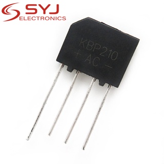 10pcs/lot bridge rectifier 1000V 2A DIP KBP210 KBP210G In Stock