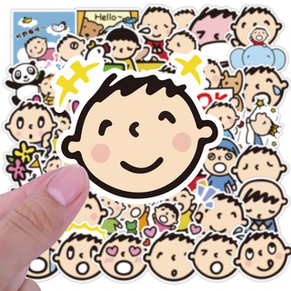 พร้อมส่ง Minna No Tabo Sanrio MinnaNoTabo Character สติ๊กเกอร์ 50Pcs/Set Waterproof DIY Fashion Decals Doodle sticker