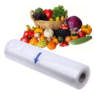 ถุงใส่อาหาร 20x500 ซม. 15x500 ซม. roll Vacuum Sealer Food Saver Bag