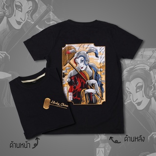 ลายน่ารัก◙▧✑ใส่โค้ด THLY36 ลดทันที20% เสื้อยืดเสื้อยืดไซส์ใหญ่ M-6XL THE STREET  ลายHarley Quinn  ผ้าคอตตอนแท้ 100% (สิน