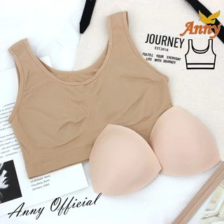 ชุดชั้นใน Anny รุ่น048 เสื้อใน ทรงเสื้อกล้าม แบบสวม บราไร้โครง เนื้อผ้านุ่ม ใส่สบาย