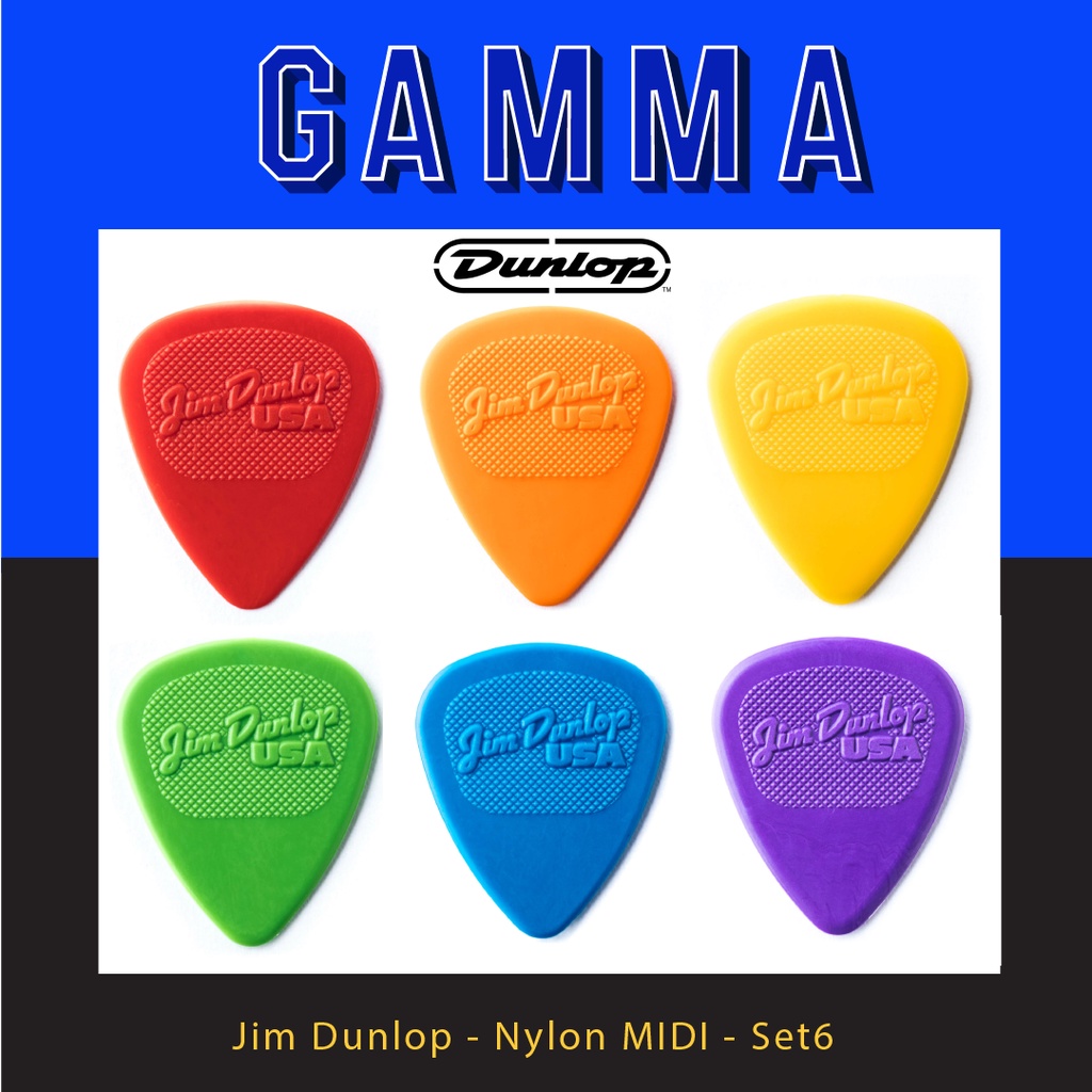 高知インター店】 JIM DUNLOP 443R NYLON MIDI STD 0.53 ピック×12枚 stasziczawiercie.pl