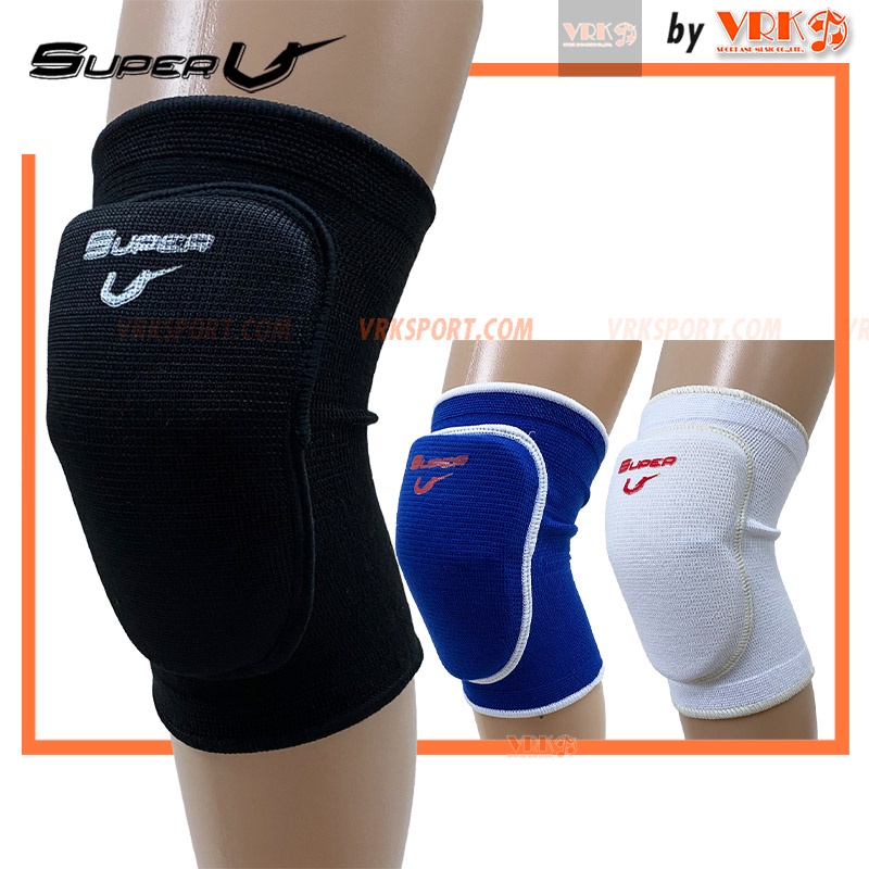 SuperV  สนับเข่าฟองน้ำ มีเสริมฟองน้ำป้องกัน - ปลอกเข่า 558 (ราคา 1 ชิ้น)