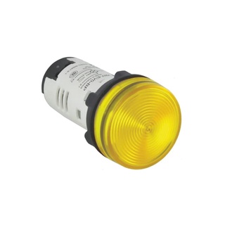 XB7EV05BP Pilot Lamp ไพลอตแลมป์ ขนาด 22 mm, สีเหลือง, 24VAC/VDC  "Schneider Electric"