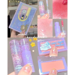 พร้อ​มส่ง​/ใหม่/แท้ เซตแต่งหน้า Gift​ Set​ Maffick​ Make Up 3 ชิ้น ลิปสติก​ บลัชออน ลิปกลอส สุดคุ้ม
