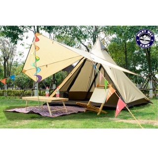 เต็นท์กระโจม Vidalido TEEPEE TENT MS สีน้ำตาล/สีดำ