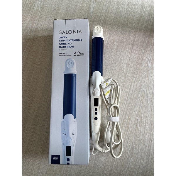 Salonia 2 way 32mm straight & curl