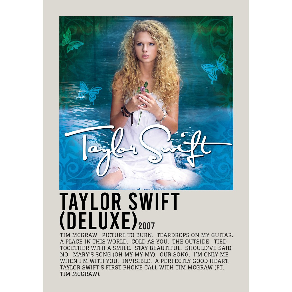 อัลบั้มปกโปสเตอร์ Taylor Swift (ดีลักซ์) โดย Taylor Swift