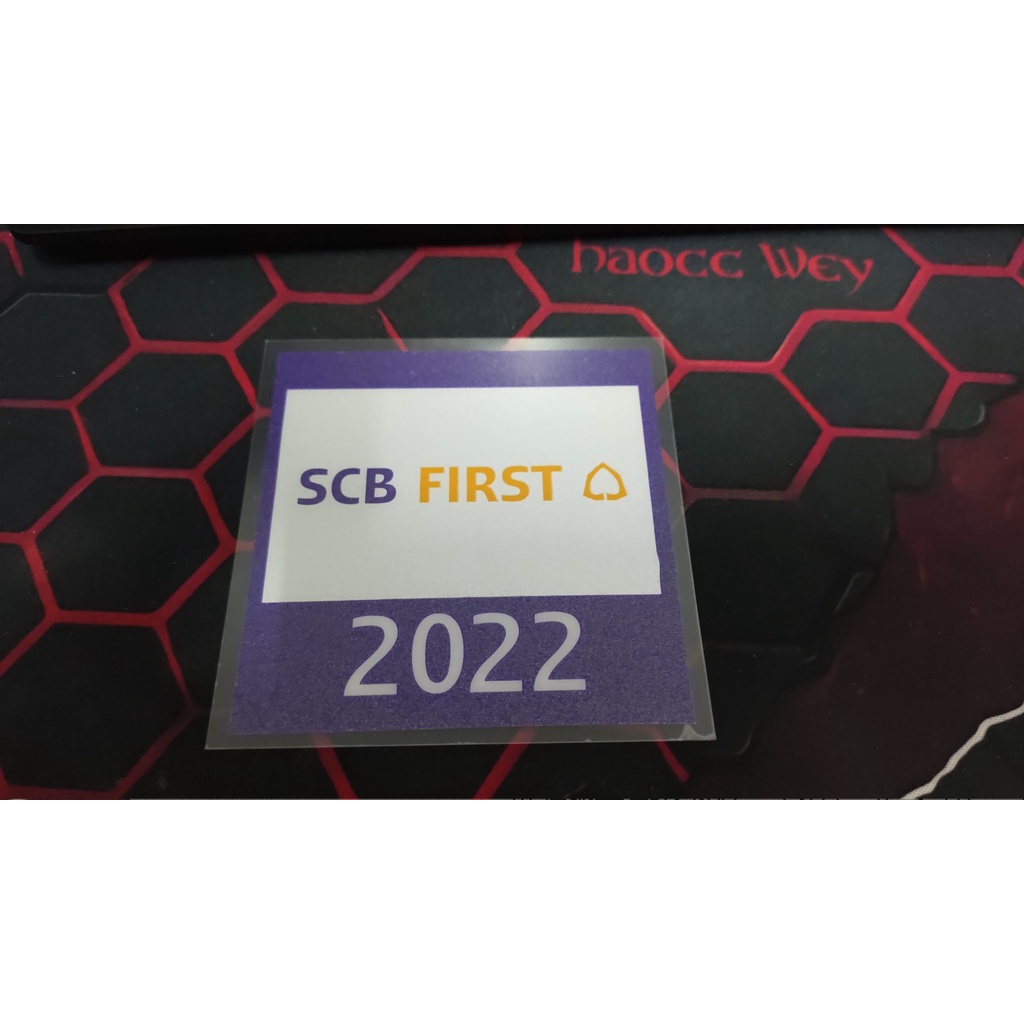 สติ๊กเกอร์จอดรถ Scb First 2022