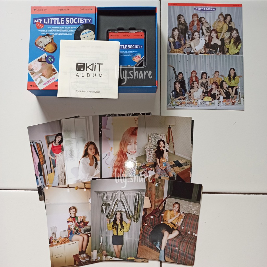 Fromis_9 My Little Society Kihno Kit Video 3rd Mini Album ais9 ais 9
