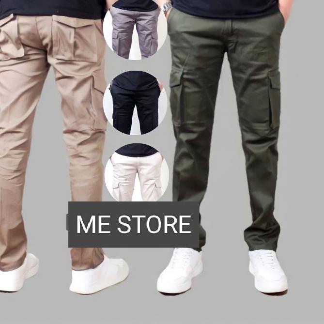 ✔ ME - กางเกง CARGO LONG IN ARMY GREEN, คุณภาพ MATERIAL 5.5 MALL และดีที่สุด >>/