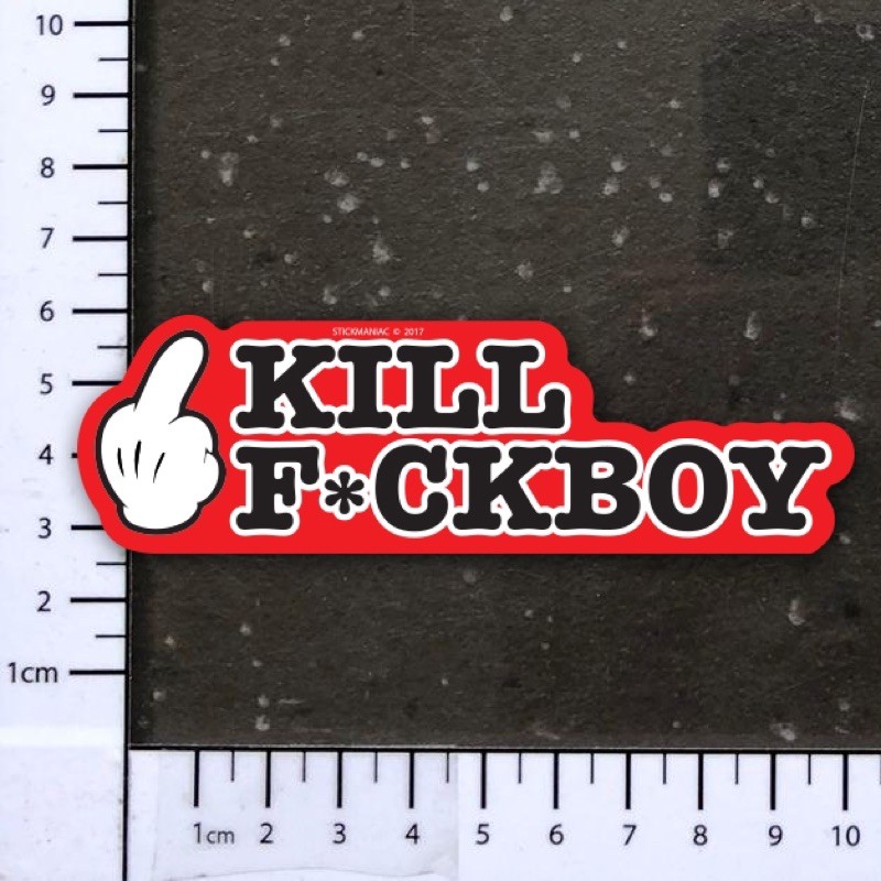 G18 Kill F*ckboy Sticker