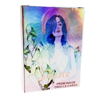 Shine From The Inner Oracle Tarot เกมการ์ดของเล่นสําหรับเด็ก