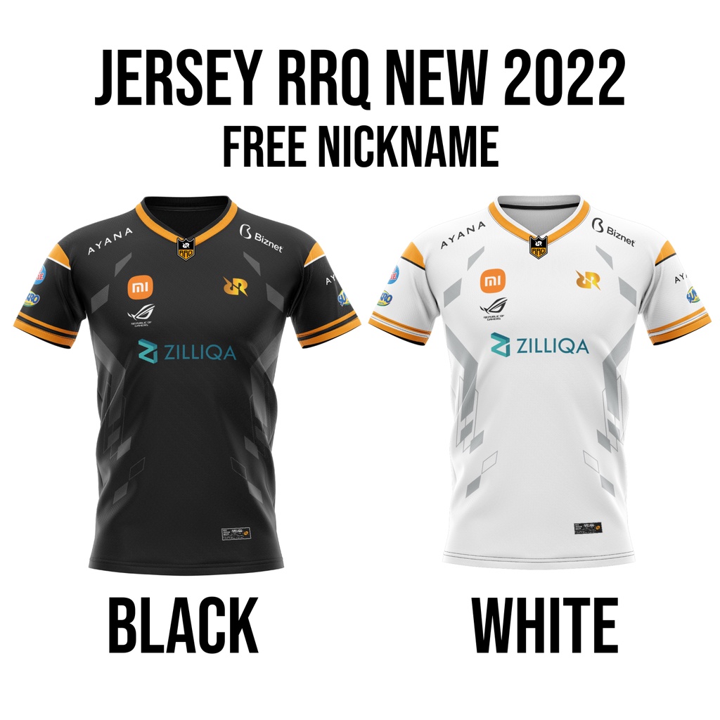 RRQ 2022 JERSEY ฟรี NICKNAME