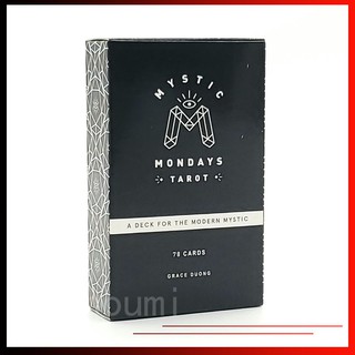 (houmi) Mystic Mondays Tarot การ์ดเกมส์ของเล่นสําหรับเด็ก 78 แผ่น