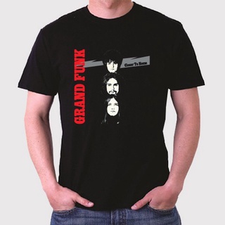 T-shirt  เสื้อยืด พิมพ์ลาย Grand Funk Railroad Closer to Home สีดํา สําหรับผู้ชายS-5XL