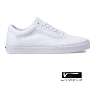 VANS OLD SKOOL TRUE WHITE SNEAKERS สินค้ามีประกันแท้