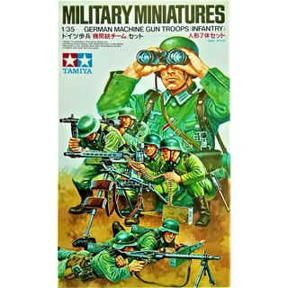 โมเดลทหาร Tamiya TA35038 1/35  Military Miniatures German Machine Gun Troops