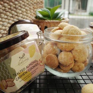 SALTED Almond Cashew Cookies