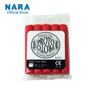 NARA Proto Polymer Box 300g. นาราดินโพลีเมอร์กล่อง รุ่น โปรโต (ขนาดกล่องละ 300 กรัม) *เลือกสี*