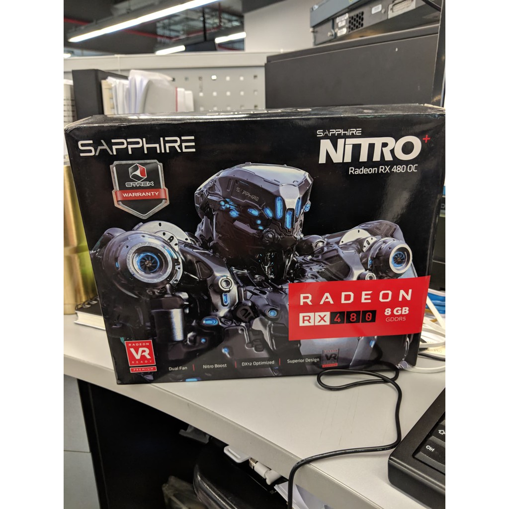 Rx480 8g 256bit Sapphire Nitro Radeon Shopee Thailand